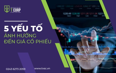 5 YẾU TỐ ẢNH HƯỞNG ĐẾN GIÁ CỔ PHIẾU MÀ NHÀ ĐẦU TƯ CẦN BIẾT